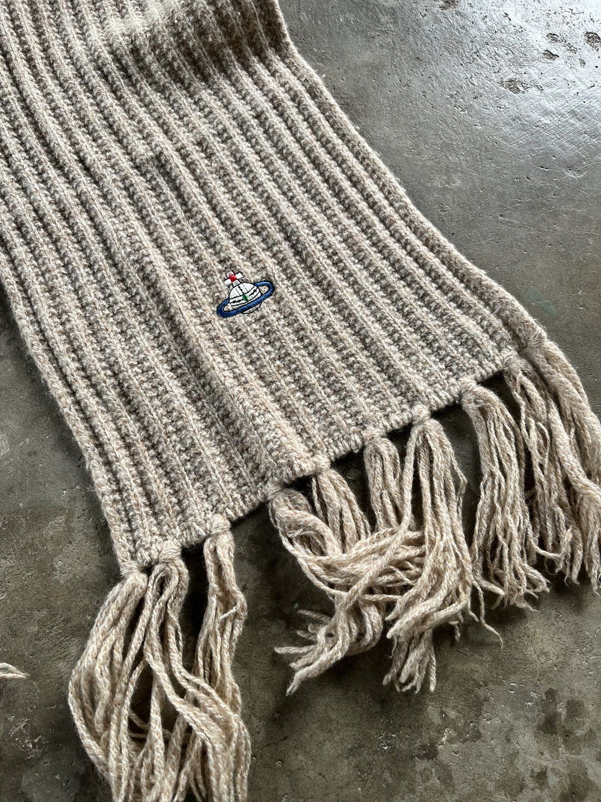 Designer × Vintage × Vivienne Westwood Vintage Vivienne Westwood Wool Scarves Logo Size ONE SIZE - 4 Thumbnail