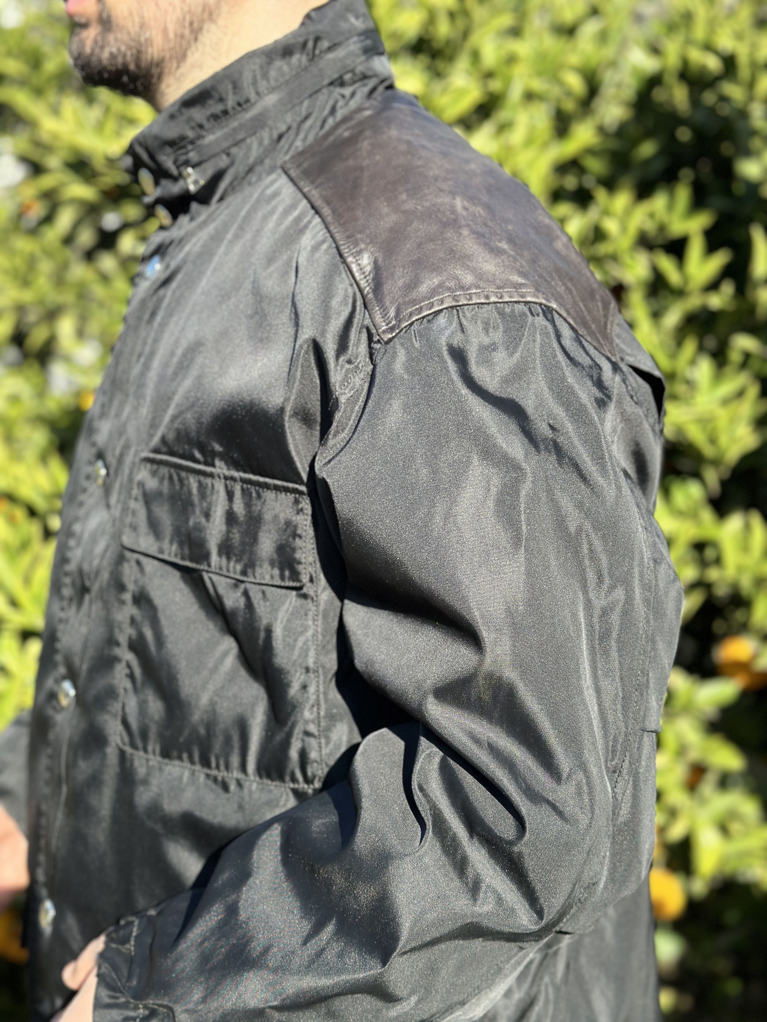 Prada Leather Prada Milano Men Royal Trench Double Jacket Size XXL Size US XXL / EU 58 / 5 - 8 Thumbnail