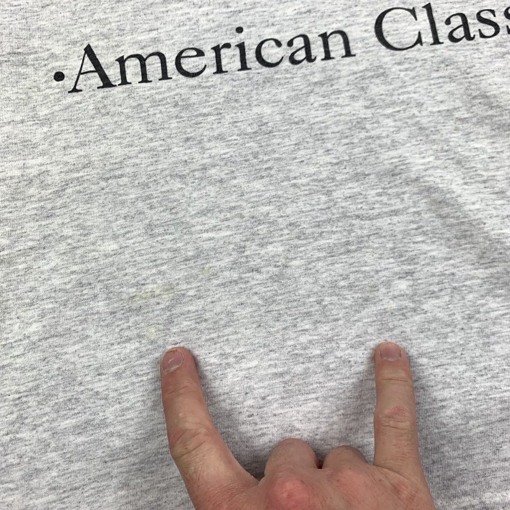 Vintage VINTAGE USA Flags T Shirt Adult M Gray History Y2K 90s Mens T-Shirt Size US M / EU 48-50 / 2 - 3 Thumbnail