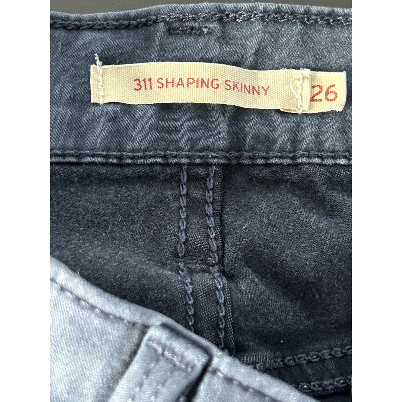 Levi's Levi's 311 Shaping Skinny Jeans Women Blue Denim 26x30 Slim Mid Rise Regular Type Jeans Size 26" / US 2 / IT 38 - 4 Thumbnail
