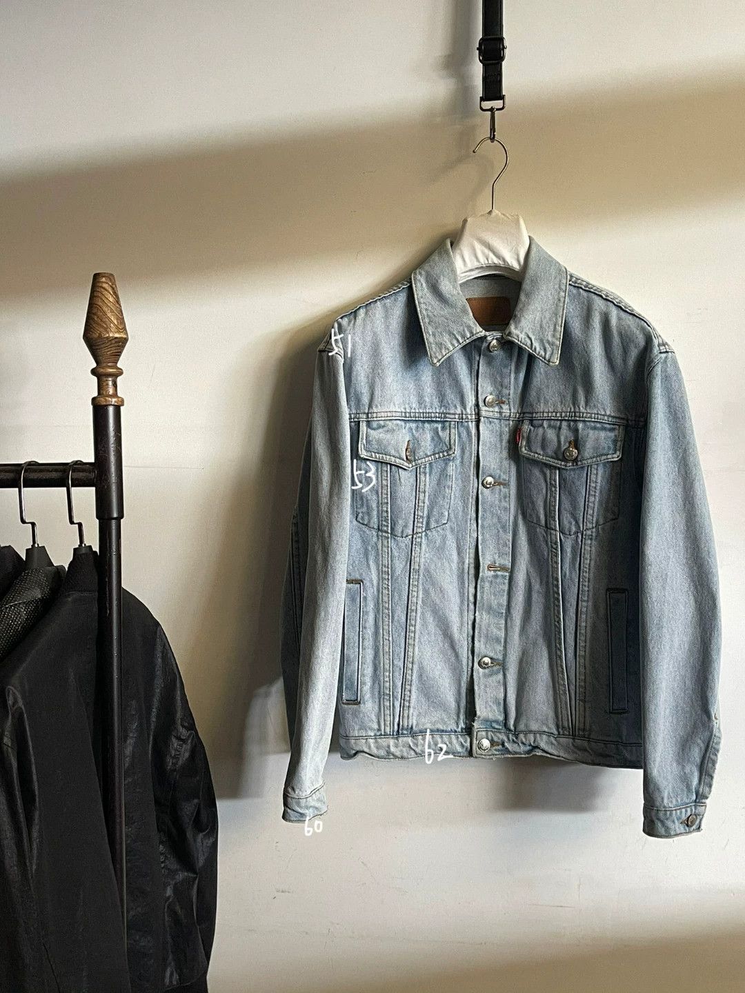Levi's Vintage Levis Denim Jacket Size US M / EU 48-50 / 2 - 1 Thumbnail