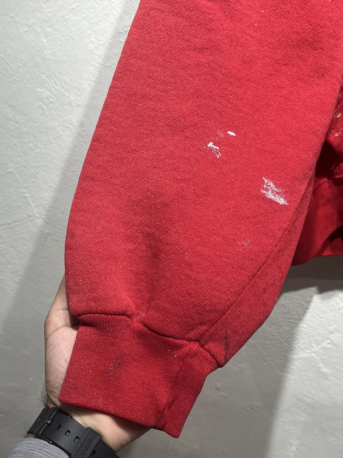 Russell Athletic Vintage Y2k Russell Athletic paint hoodie Size US L / EU 52-54 / 3 - 7 Thumbnail