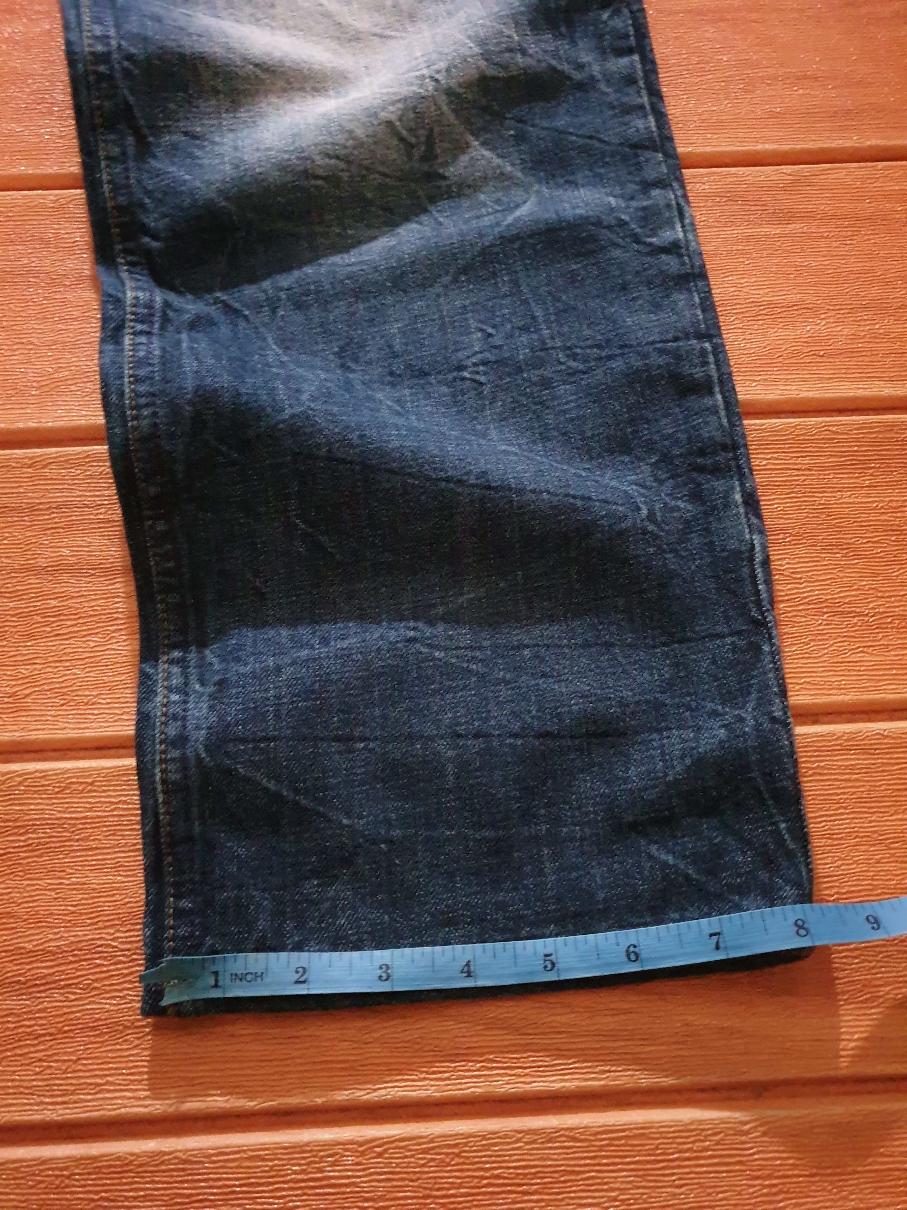 Japanese Brand × PPFM 💥Karakuri tamashi koi fish Japanese brand denim pant Size US 30 / EU 46 - 6 Thumbnail