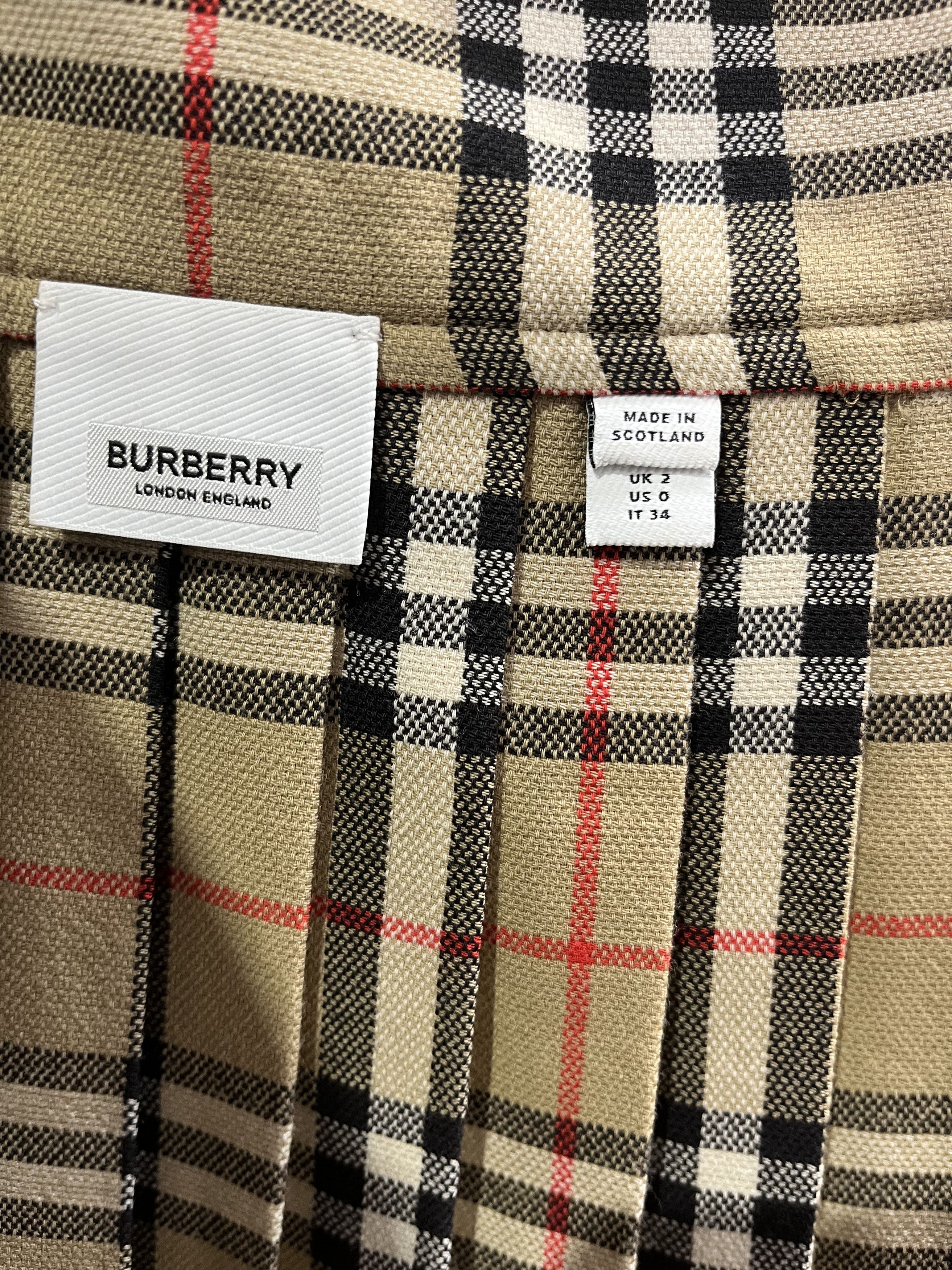 Burberry Check Mini Skirt Size 26" / US 2 / IT 38 - 7 Thumbnail