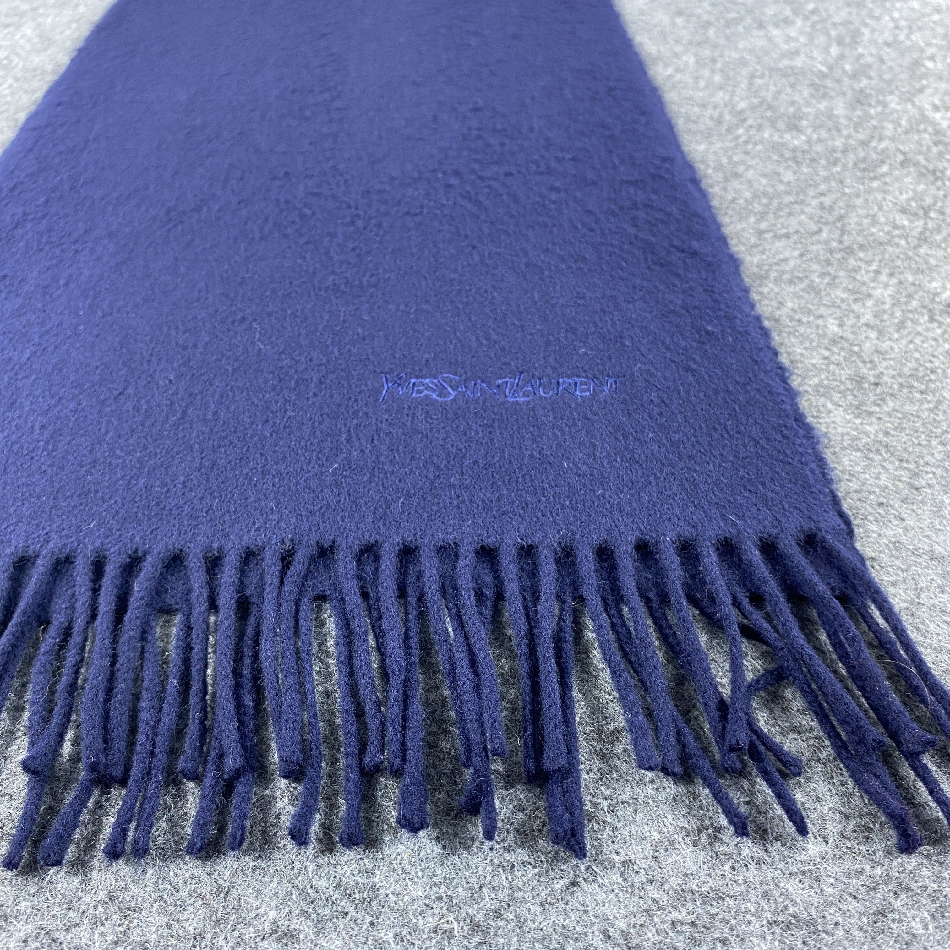 Vintage × Yves Saint Laurent Yves Saint Laurent Scarf # Muffler # Neckwear # D552 Size ONE SIZE - 6 Thumbnail