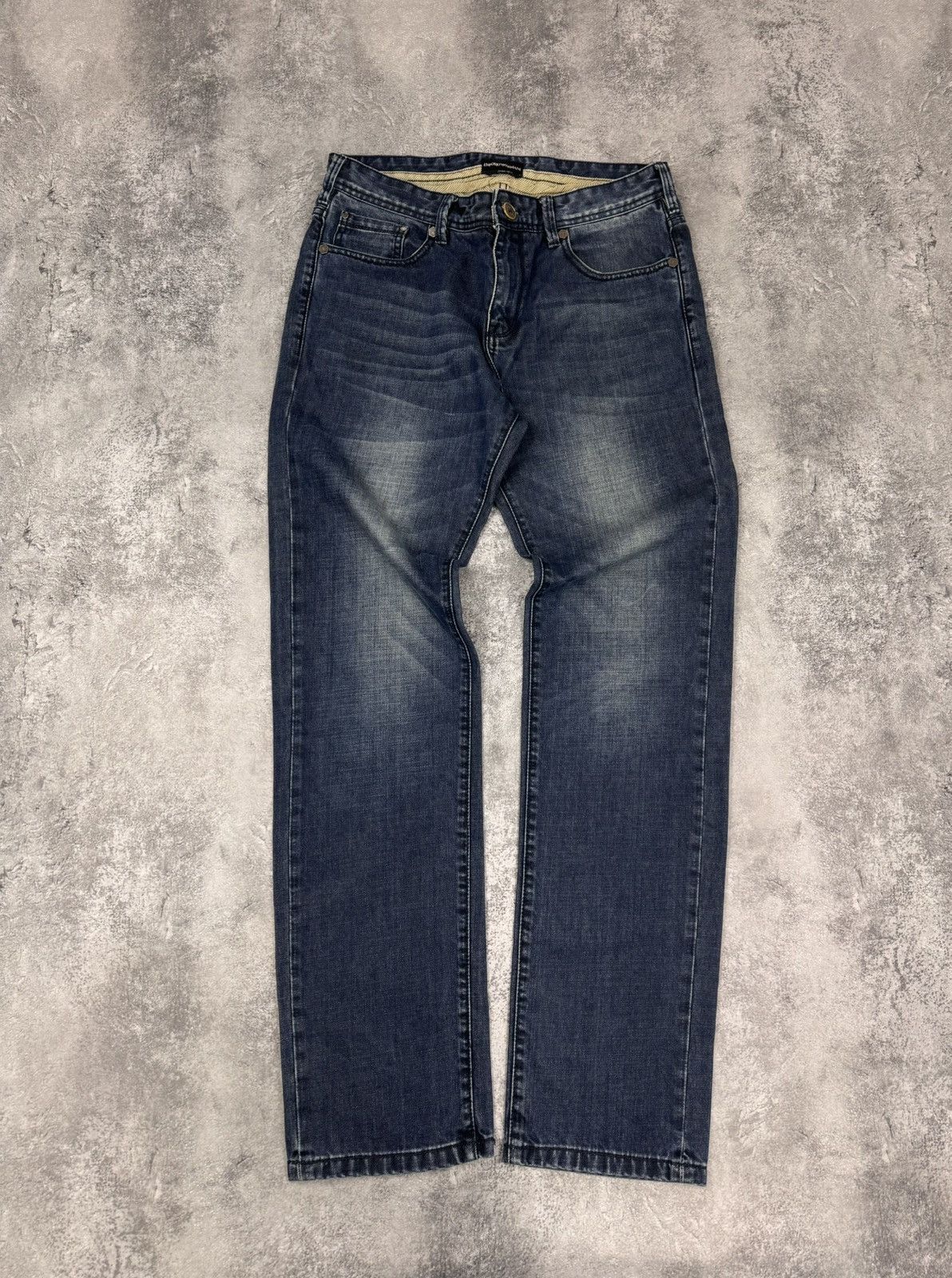 Emporio Armani Emporio Armani Men Denim Pants Jeans Blue Straight Fit Size US 34 / EU 50 - 4 Thumbnail