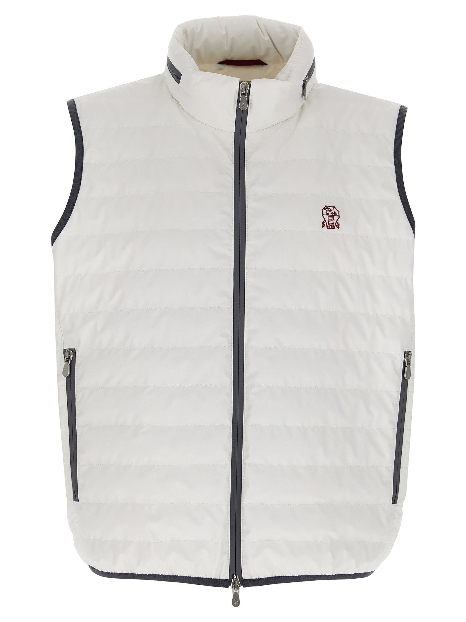 Brunello Cucinelli Logo Vest Size US XXL / EU 58 / 5 - 1 Thumbnail
