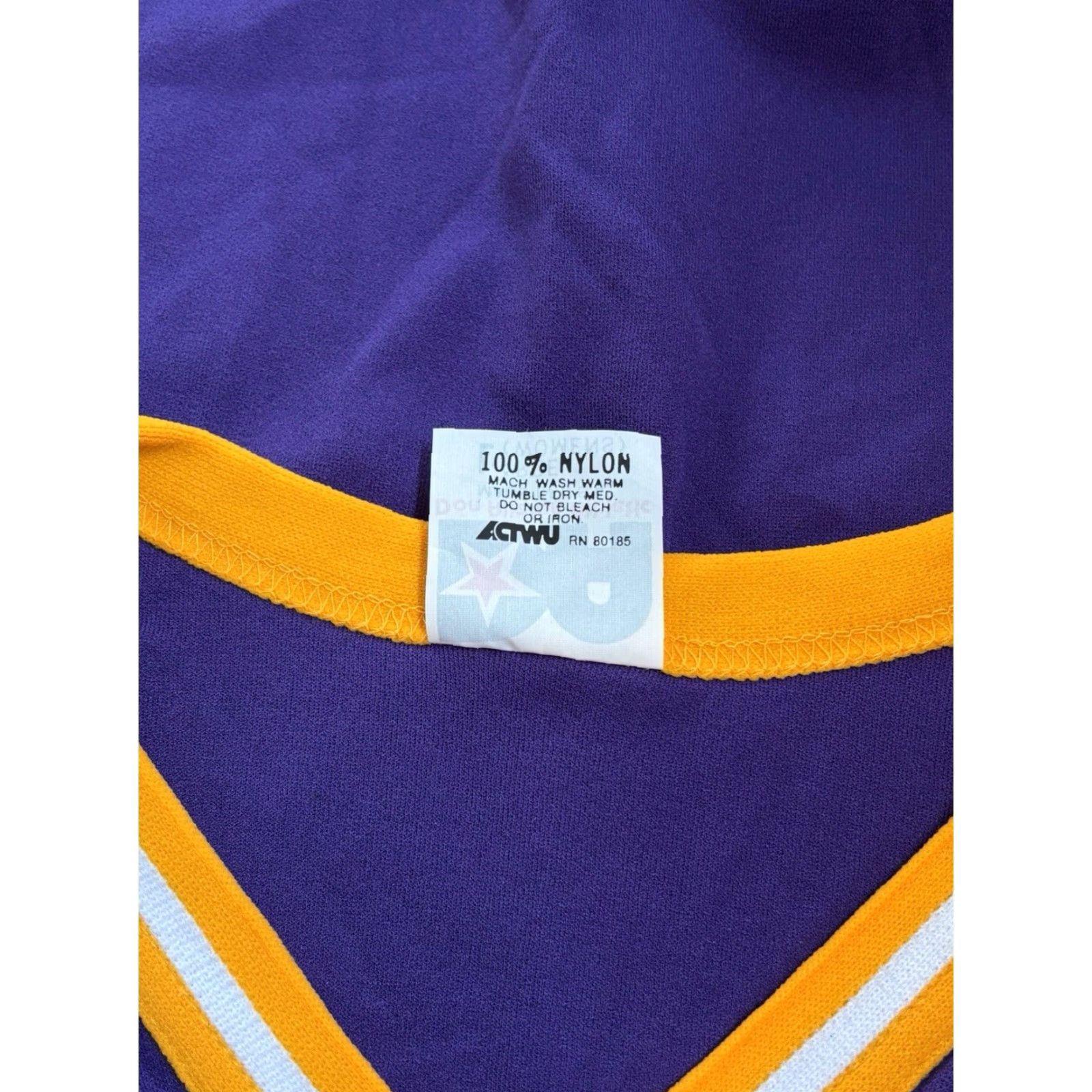 Vintage VINTAGE Don Alleson Shooting Shirt Womens L NOS NWOT 90s USA Purple Nylon Short Sleeve V-Neck Activewear Women Size L / US 10 / IT 46 - 5 Thumbnail