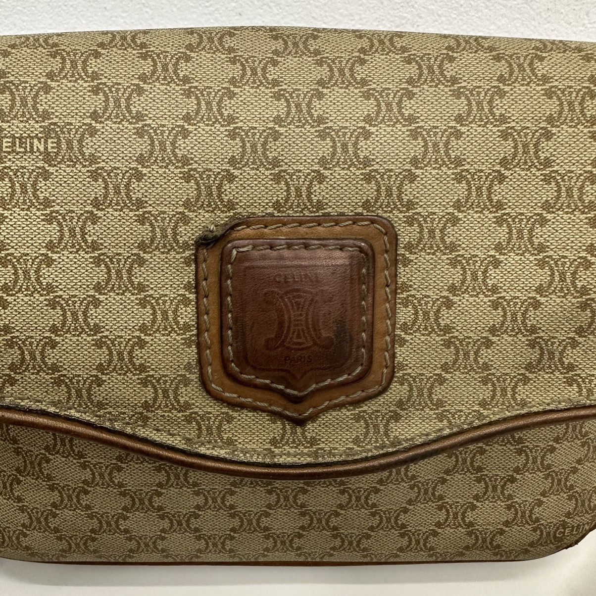 Celine AUTHENTIC CELINE MACADAM SHOULDER CROSSBODY BAG Size ONE SIZE - 10 Thumbnail