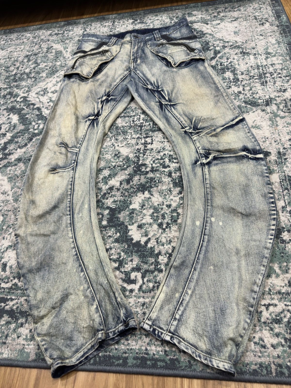 PPFM PPFM Curve Denim Jeans Pants Size US 32 / EU 48 - 4 Thumbnail