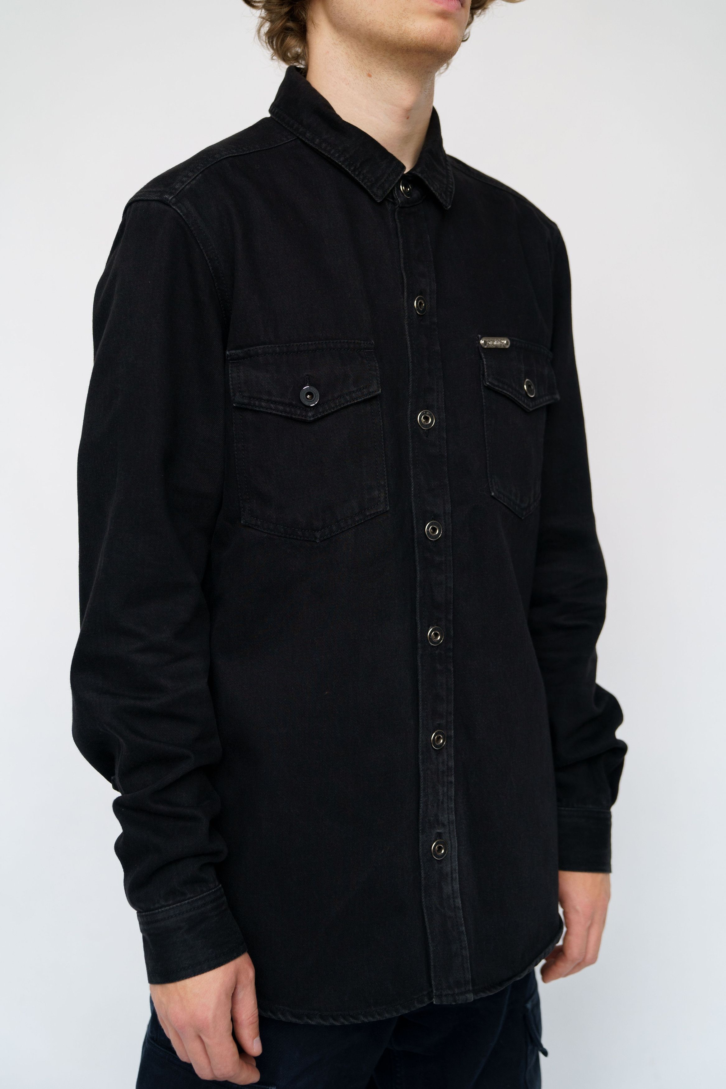 Off-White Off-White Gradient Denim Shirt Size US L / EU 52-54 / 3 - 3 Thumbnail