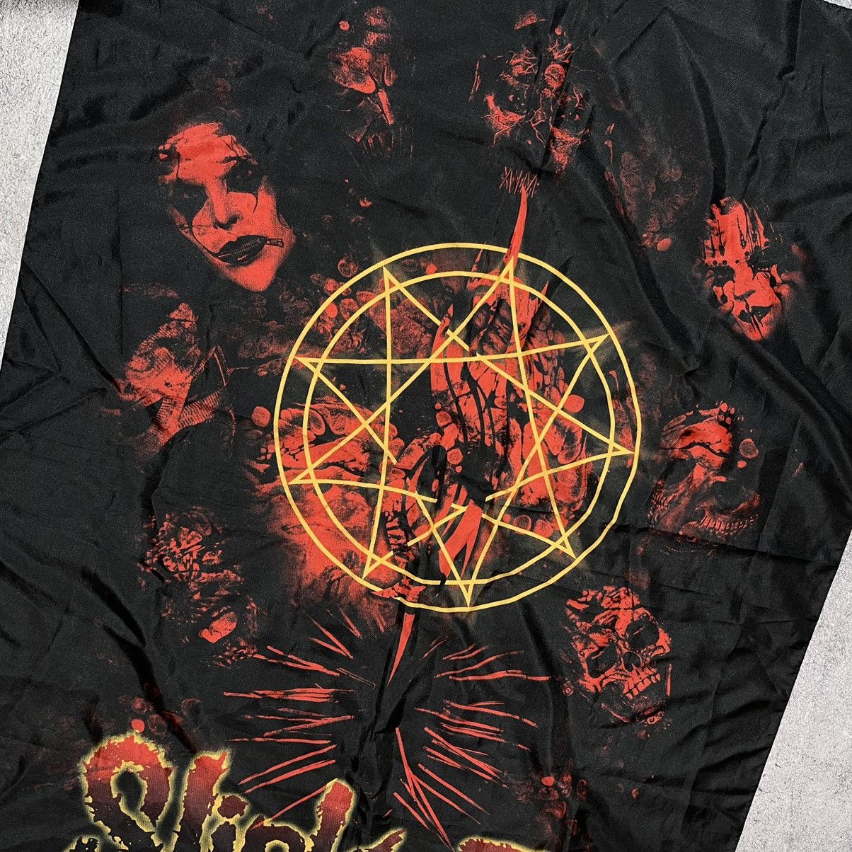 Slipknot × Vintage Pentagram Slipknot 2006 Vintage Flag Made in Italy Size ONE SIZE - 2 Thumbnail