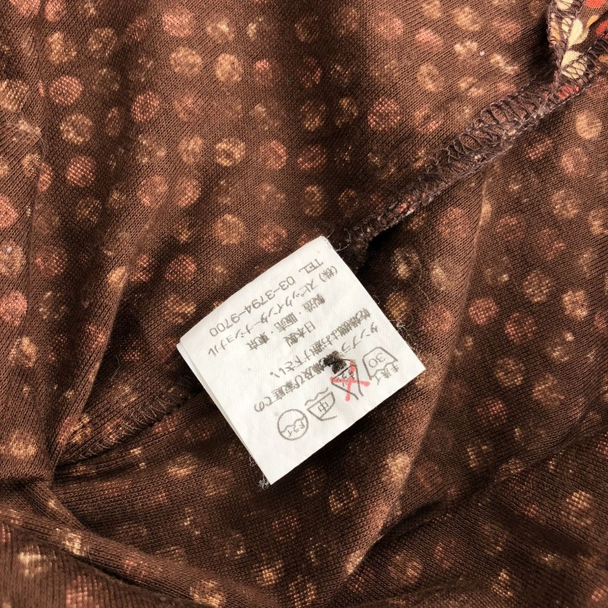 Japanese Brand × Tornado Mart 2000s Tornado Mart Japan Polkadot Motif Button Up Shirt Size US M / EU 48-50 / 2 - 8 Thumbnail