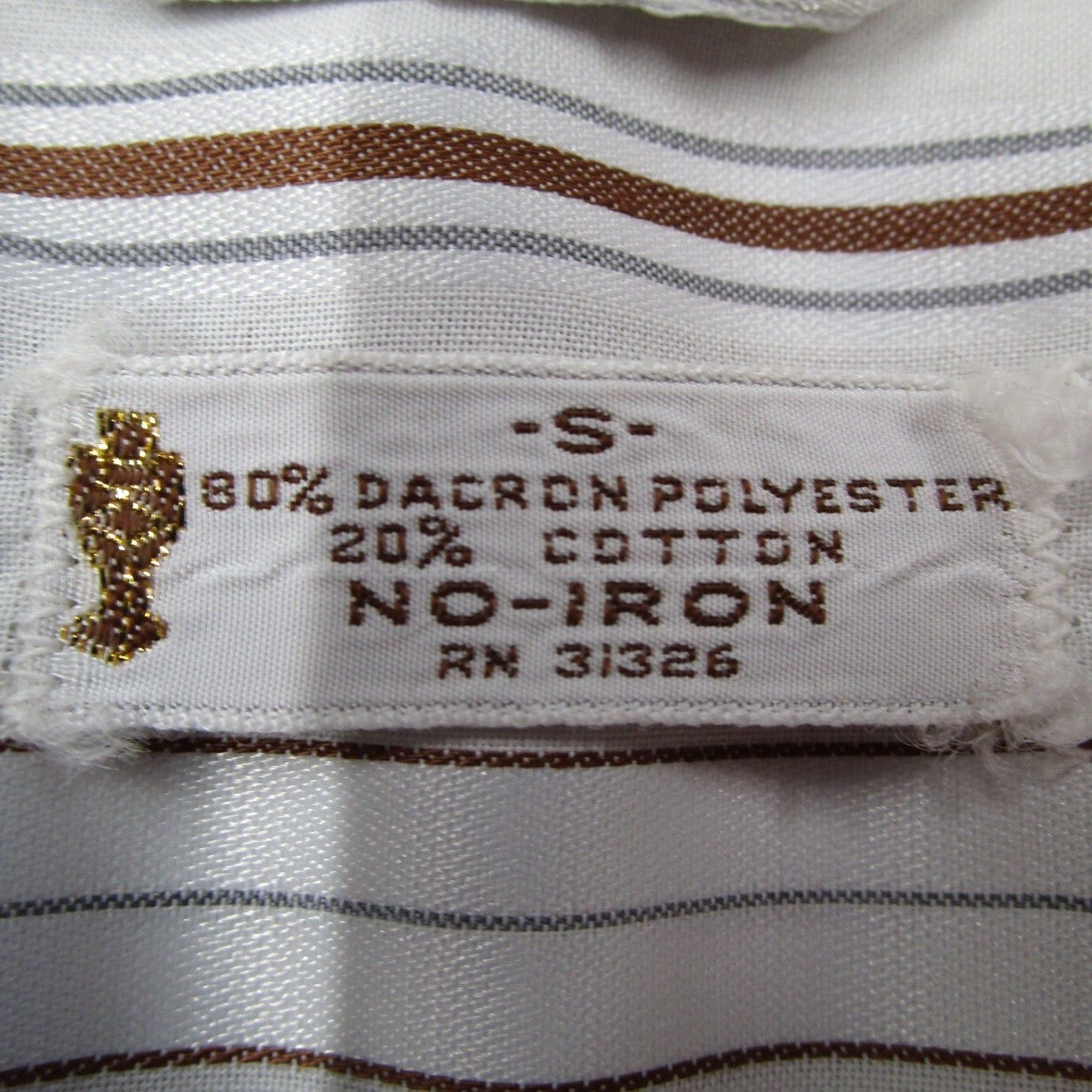 Vintage VINTAGE Mr. California Shirt Short Sleeve Button-Front White Small 70s Striped Casual Mens Size US S / EU 44-46 / 1 - 4 Thumbnail