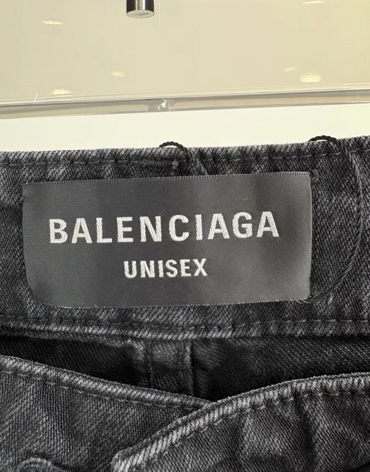 Balenciaga Brand New BALENCIAGA Drawstring Distressed Jeans K1 Size US 32 / EU 48 - 5 Thumbnail