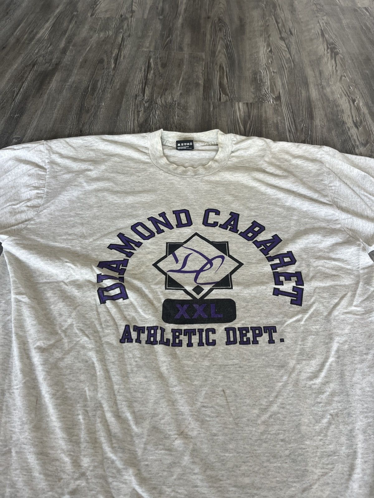 Vintage Vintage 90's Diamond Cabaret Strip Club Graphic Tee Size US XL / EU 56 / 4 - 2 Thumbnail