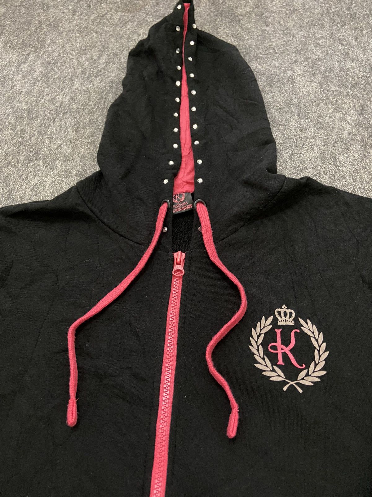 If Six Was Nine × Japanese Brand × Le Grande Bleu (L.G.B.) Y2K KARASIA hoodie women festival Size M / US 6-8 / IT 42-44 - 3 Thumbnail