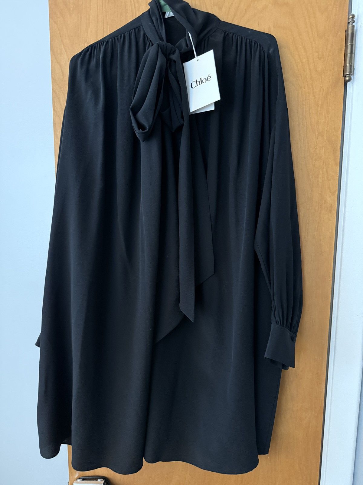 Chloe Chloe Bow Tie Dress Size L / US 10 / IT 46 - 1 Preview