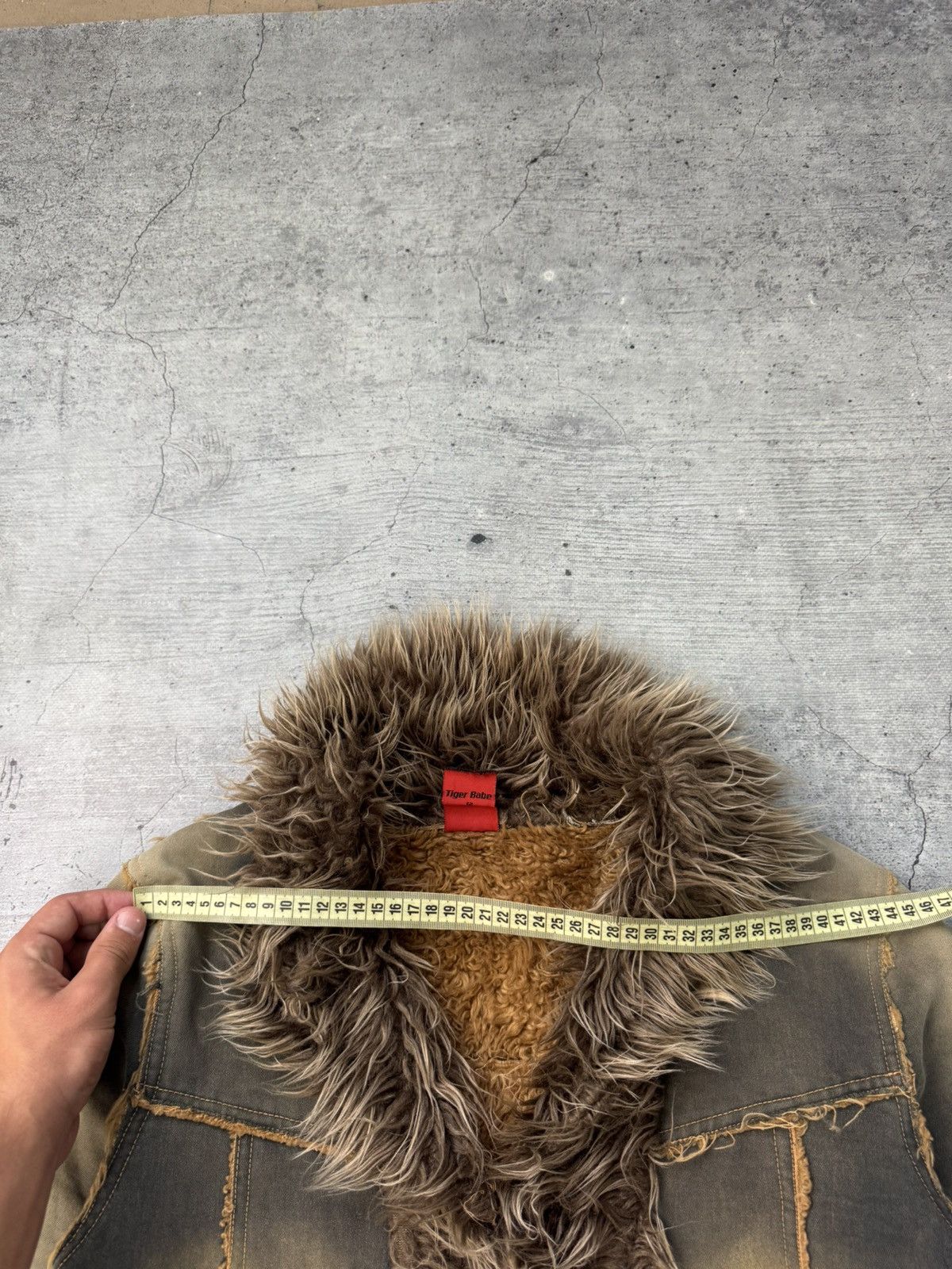 If Six Was Nine Japan fur faux jeans jacket IfSixWasNine LGB style VTG Size L / US 10 / IT 46 - 7 Thumbnail