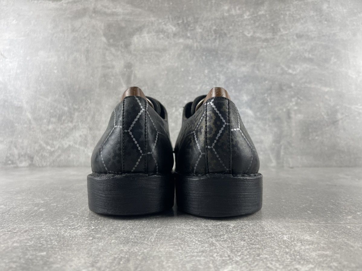 Diesel Black Gold Diesel Black Gold Archives Patterned Leather Derby Shoes Size US 10 / EU 43 - 6 Thumbnail