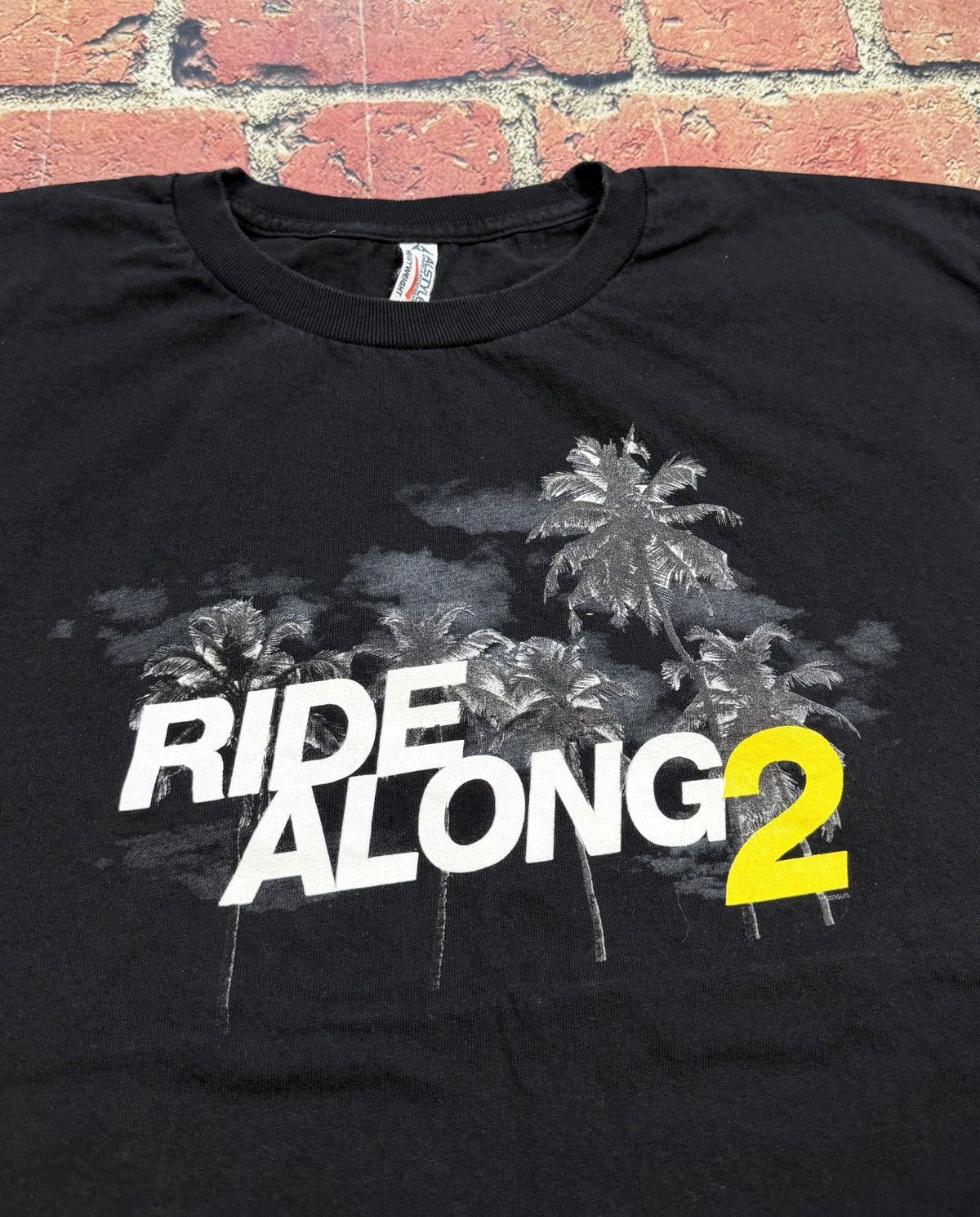 AAA Ride Along 2 Movie Promo T Shirt Kevin Hart Ice Cube Comedy Size US L / EU 52-54 / 3 - 4 Thumbnail