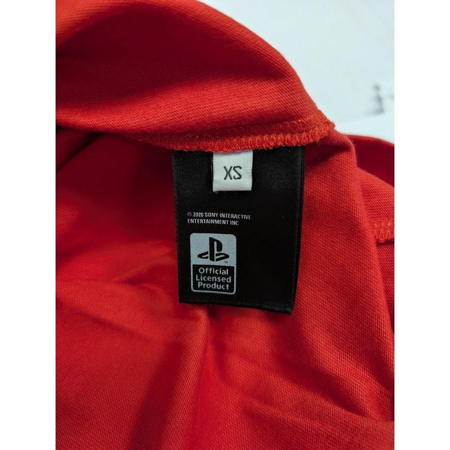 Balenciaga o1rshd1 Playstation Vintage Jersey T-Shirt in Red Size US XS / EU 42 / 0 - 16 Thumbnail