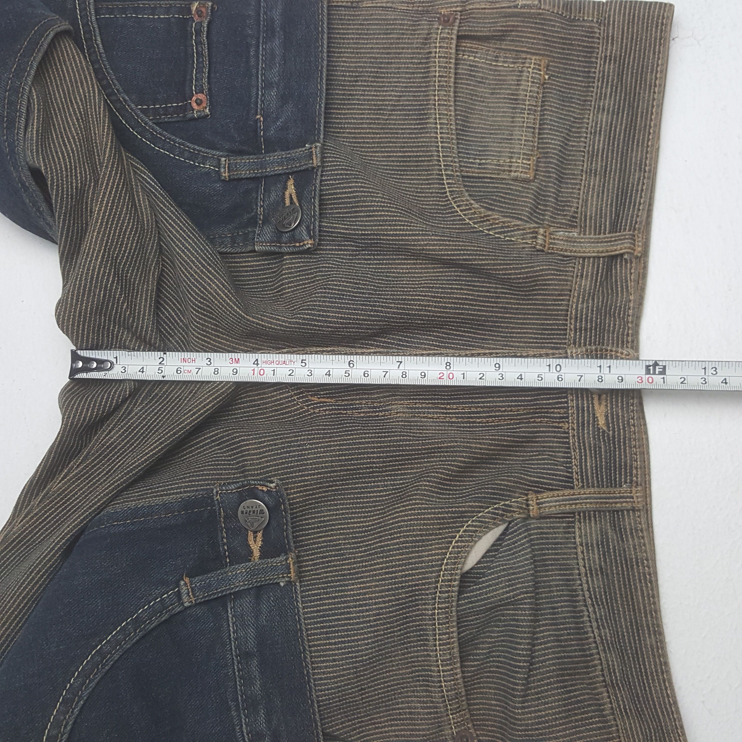 If Six Was Nine Vintage Winden Rare Double Waist Japanese Denim Jeans Size US 30 / EU 46 - 11 Thumbnail