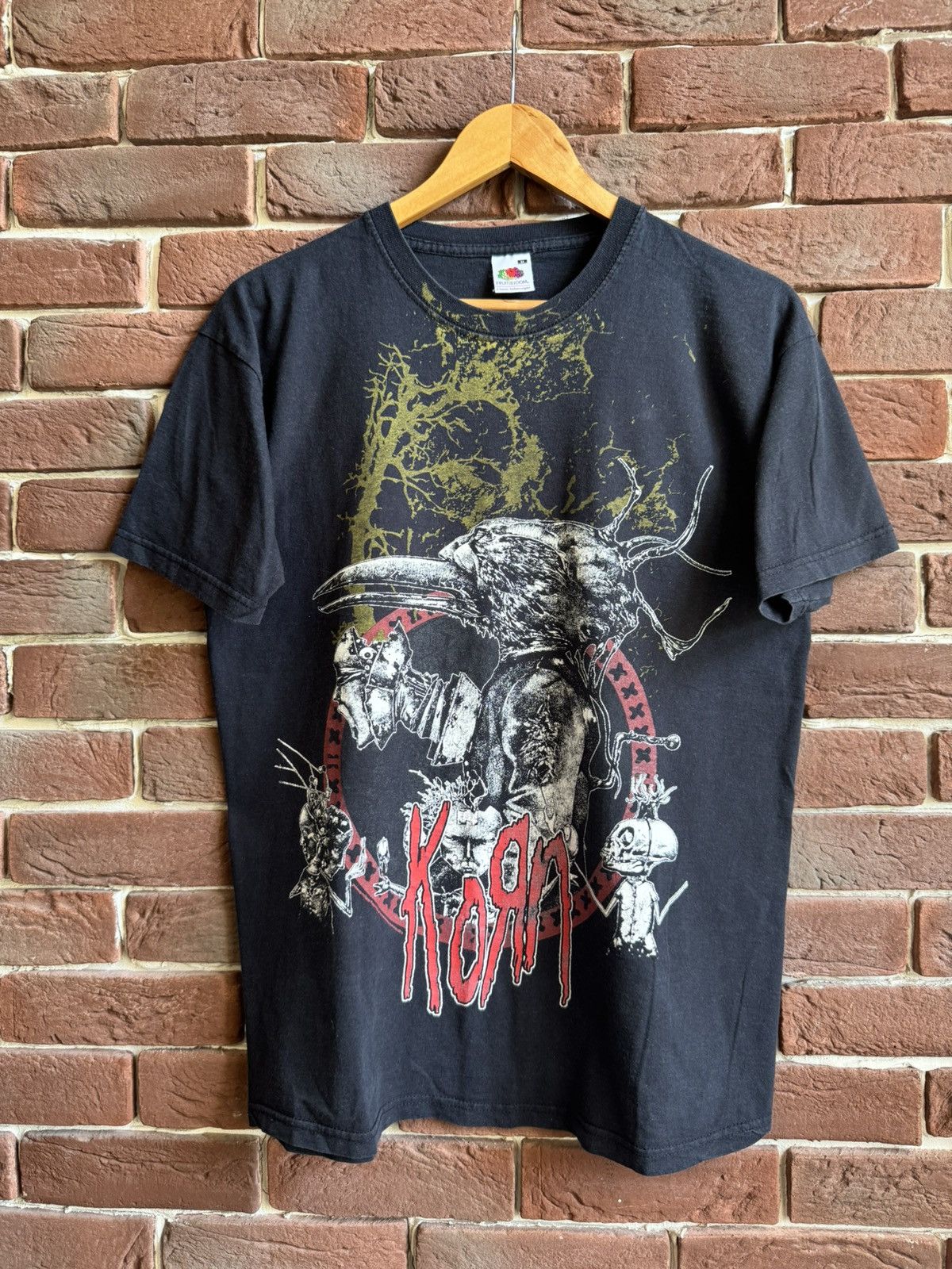 Band Tees Vintage Korn We have problem Nu Metal Band 00s T-Shirt y2k Size US M / EU 48-50 / 2 - 1 Thumbnail