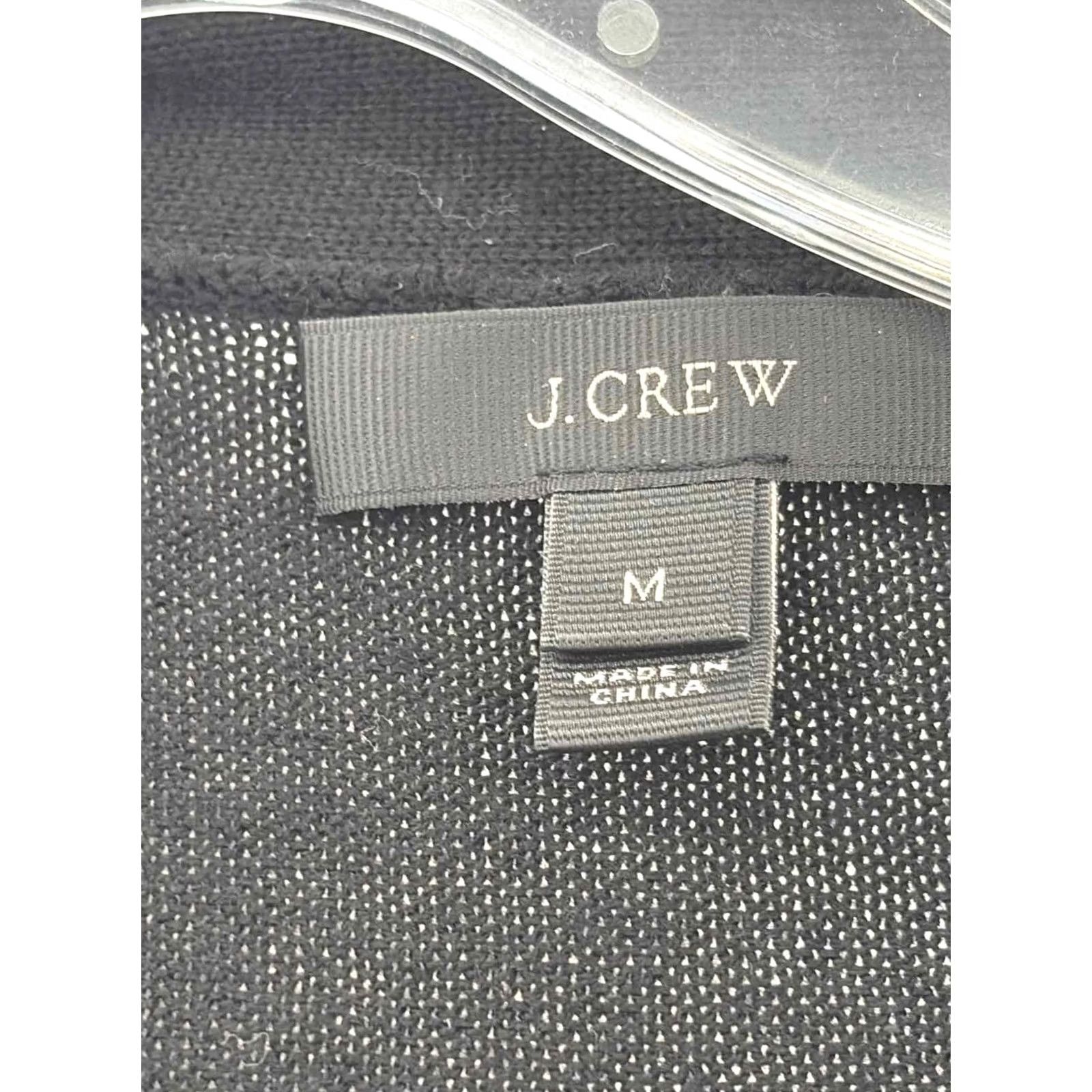 Vintage J Crew Cardigan Sweater Medium Black Pre-Owned Size Size M / US 6-8 / IT 42-44 - 3 Thumbnail