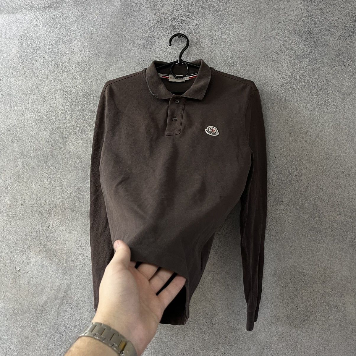 Moncler Moncler Polo Long Sleeve Size US S / EU 44-46 / 1 - 7 Thumbnail
