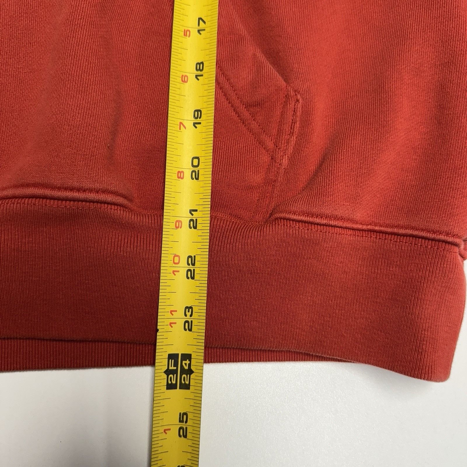 H&M H&M Hoodie Mens Medium 25x23.5 Oversized Red Orange Baggy Size US M / EU 48-50 / 2 - 12 Thumbnail