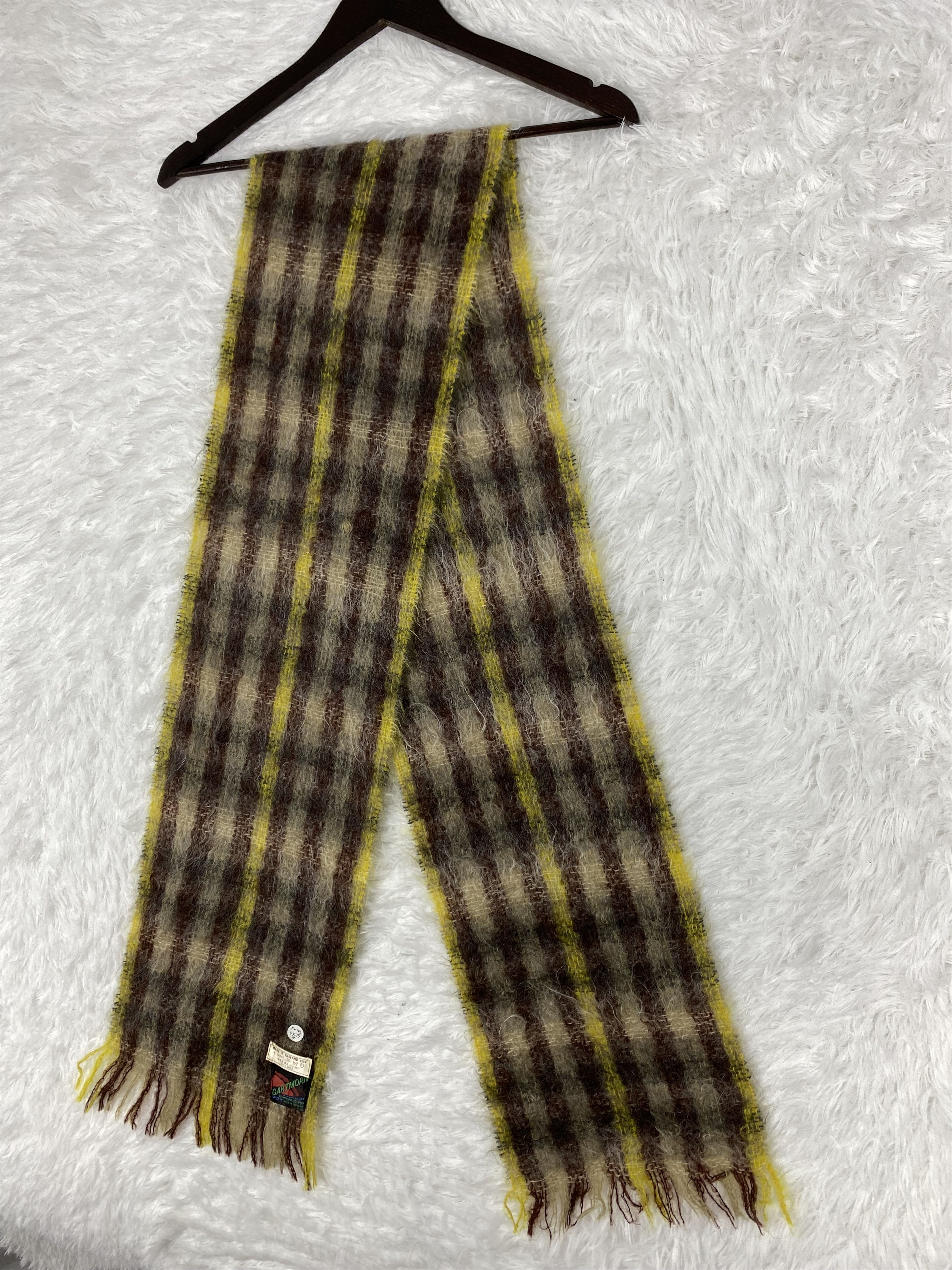 Vintage Mohair Scarf Muffler Neckwear PM0142