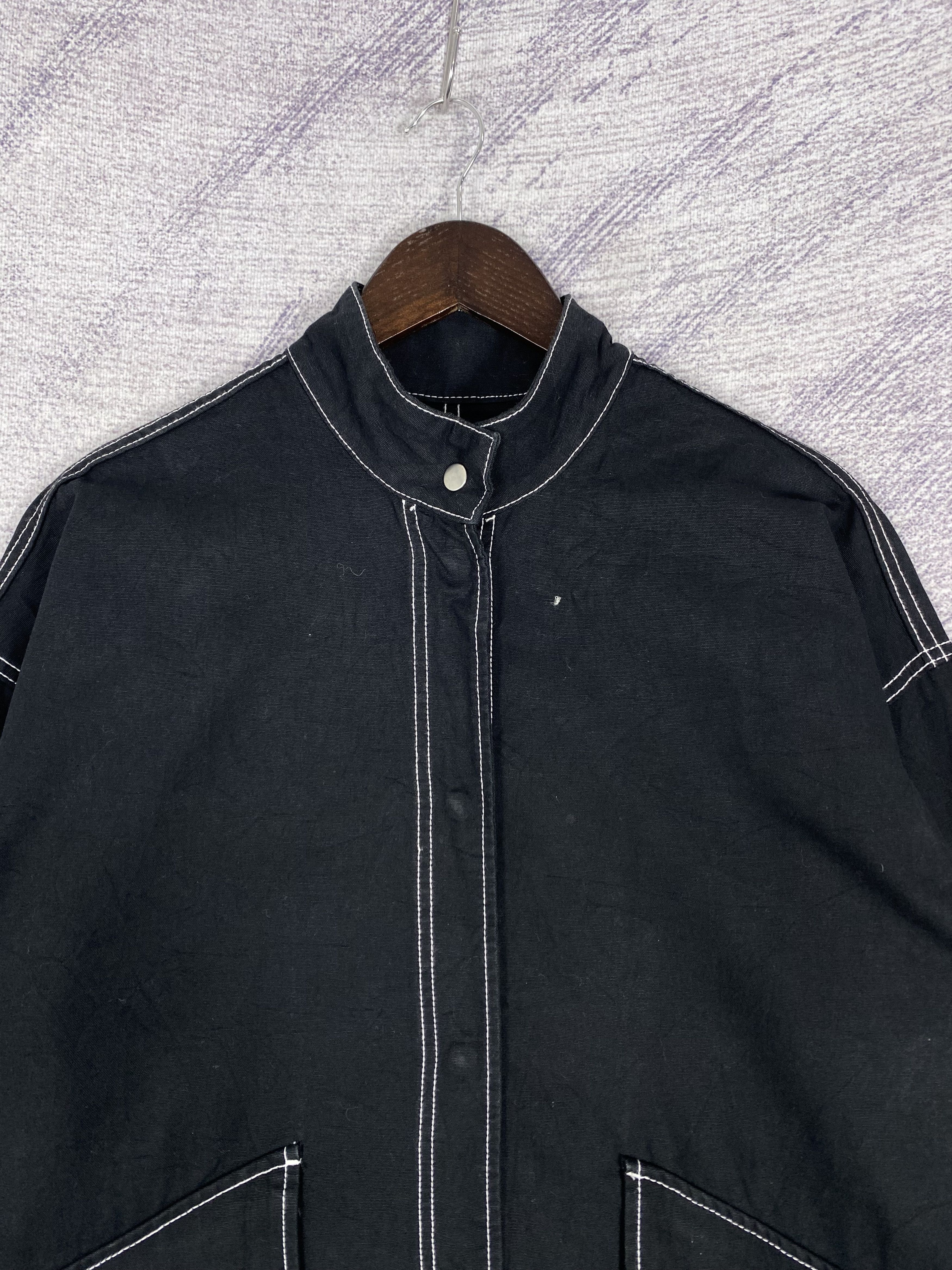 Vintage Vintage Zara Button Up Cotton Long Jacket Size US M / EU 48-50 / 2 - 2 Thumbnail