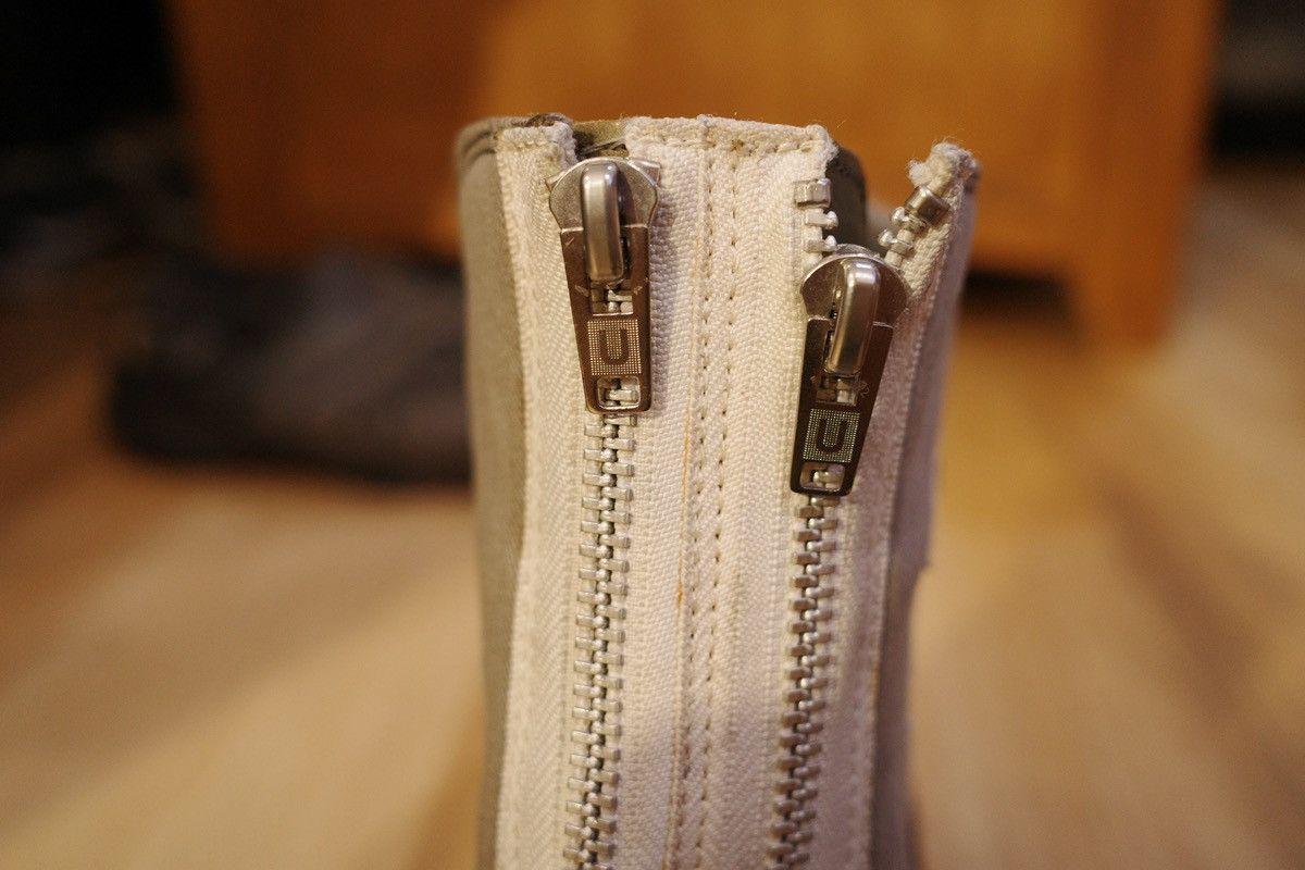Undercover Undercover AW07 “Rebel Clothes” W.M.N.N.C. Double Zip Boots Size US 10 / EU 43 - 3 Thumbnail