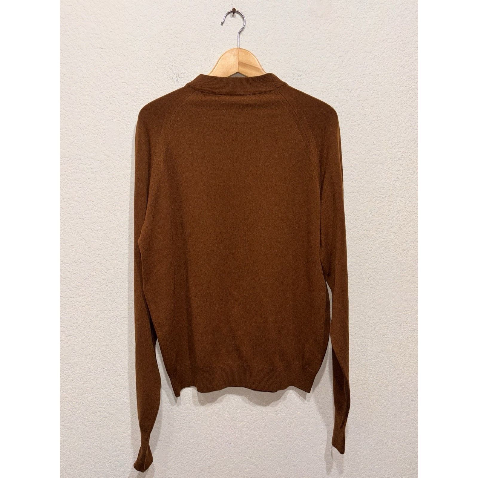 Other Vintage Thane Ban Lon Sweater Brown HTF Large Size US L / EU 52-54 / 3 - 3 Thumbnail