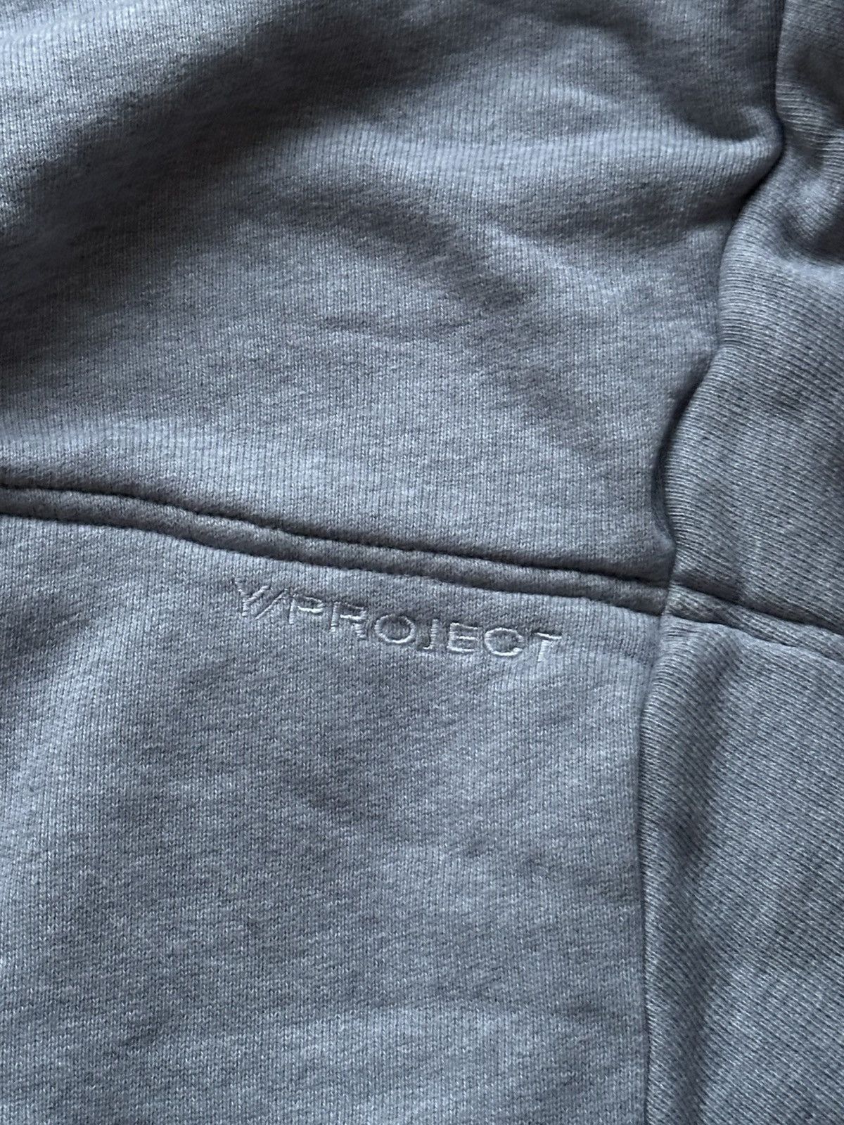 Y/Project Y/Project Grey Paneled Hoodie Size US S / EU 44-46 / 1 - 4 Thumbnail