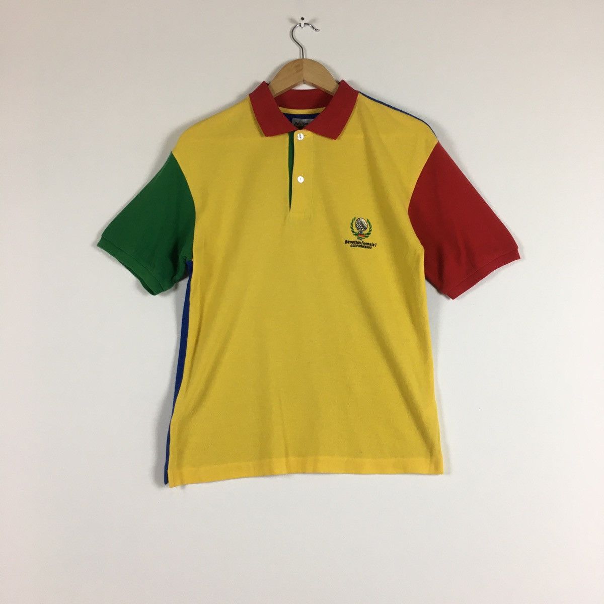 image of Racing x Sports Specialties Vintage Benetton Formula 1 Golf Member Tee, Men's (Size XS)