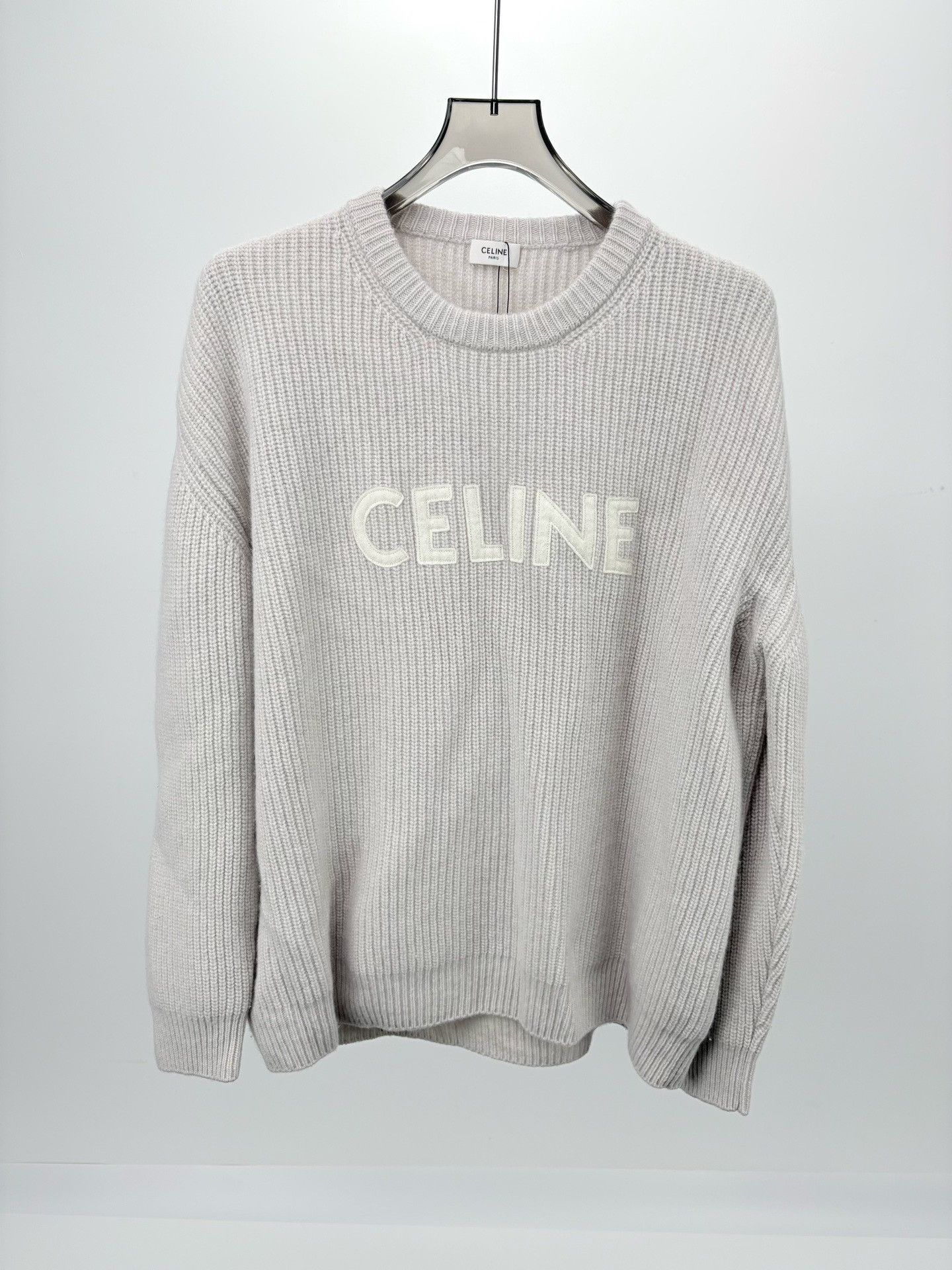 Celine Celine Chest Letter Logo Sweater Size S / US 4 / IT 40 - 1 Thumbnail