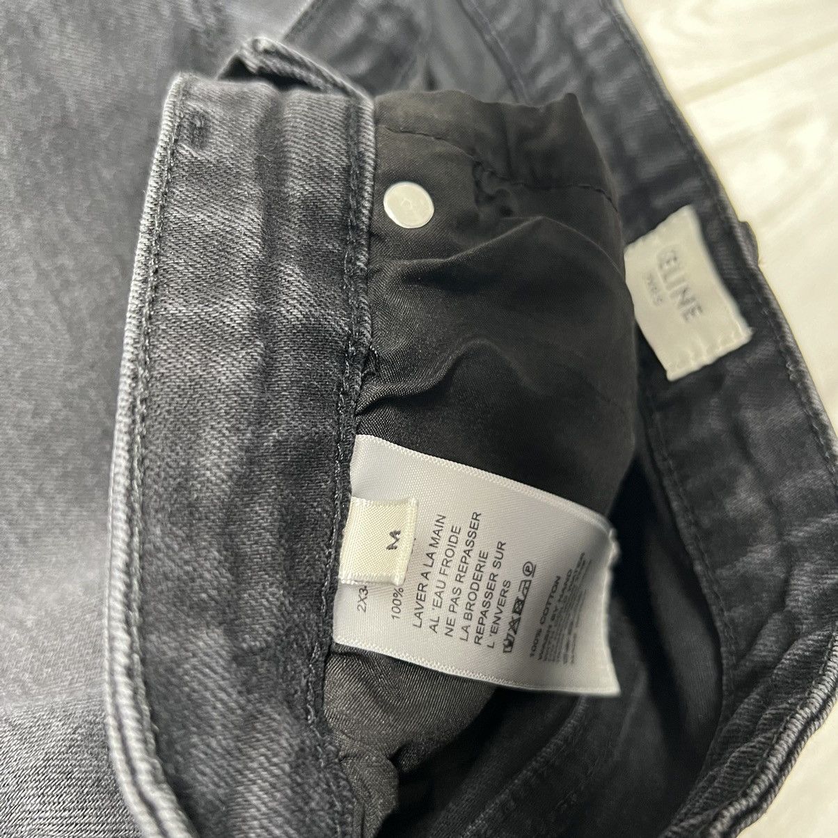 Celine Celine Knee Slit Ripped Jeans Size US 30 / EU 46 - 8 Thumbnail