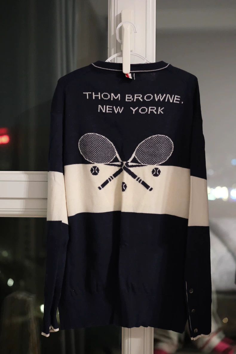 Thom Browne Thom Browne Wool sweater Size US M / EU 48-50 / 2 - 2 Thumbnail