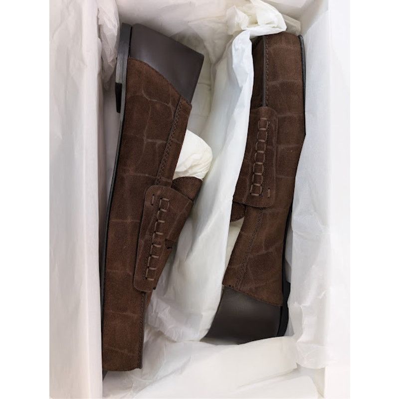 Jacquemus o1rshd1 Les Mocassins Carre Loafer Boots in Dark Brown Size US 12 / EU 45 - 21 Thumbnail