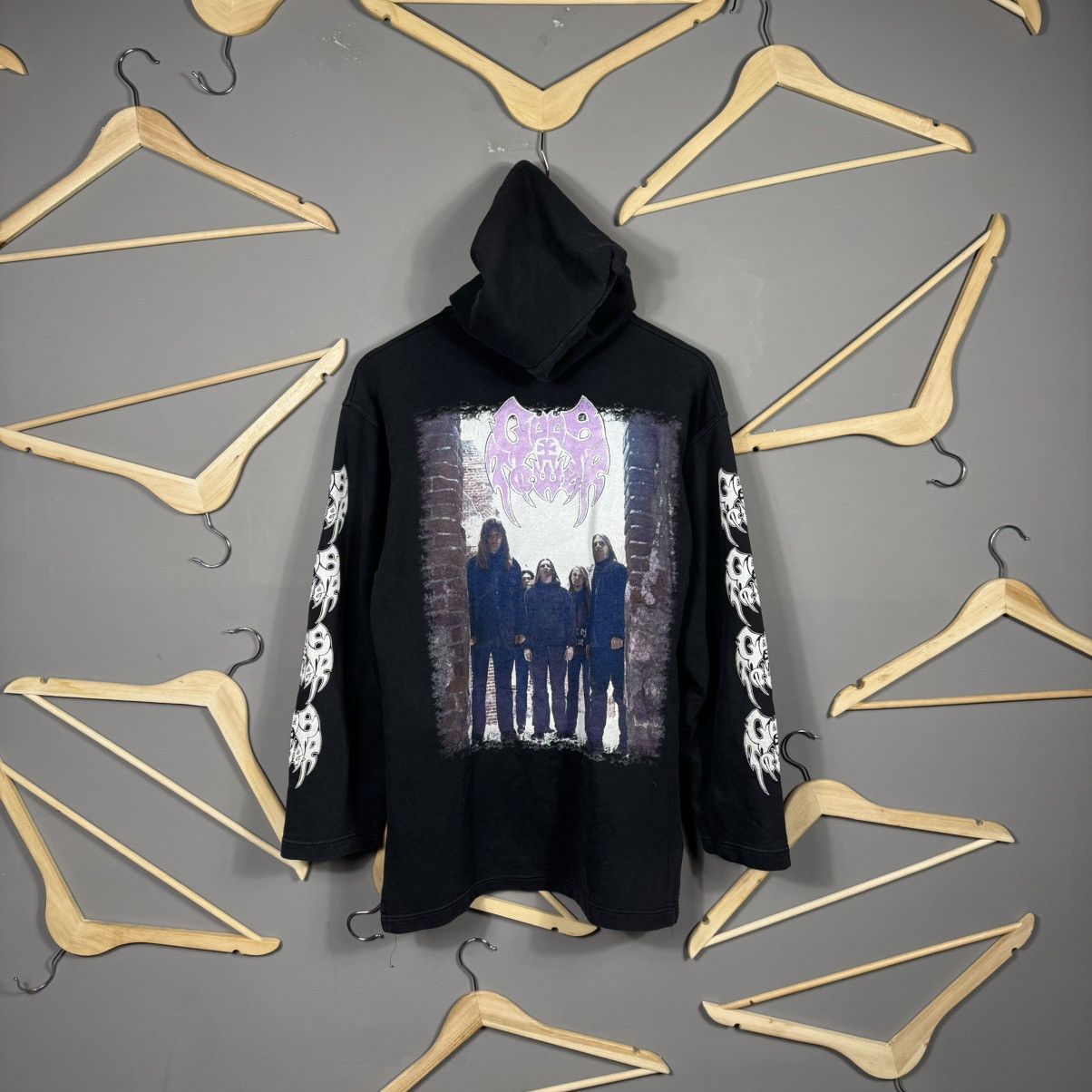 Band Tees Vintage 1997 Gods Tower The Turns Band Hoodie Size US S / EU 44-46 / 1 - 1 Thumbnail