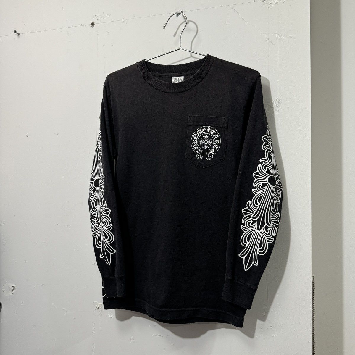 Vintage VINTAGE CHROME HEARTS HORSESHOE LONGSLEEVE LOS ANGELES S | Grailed