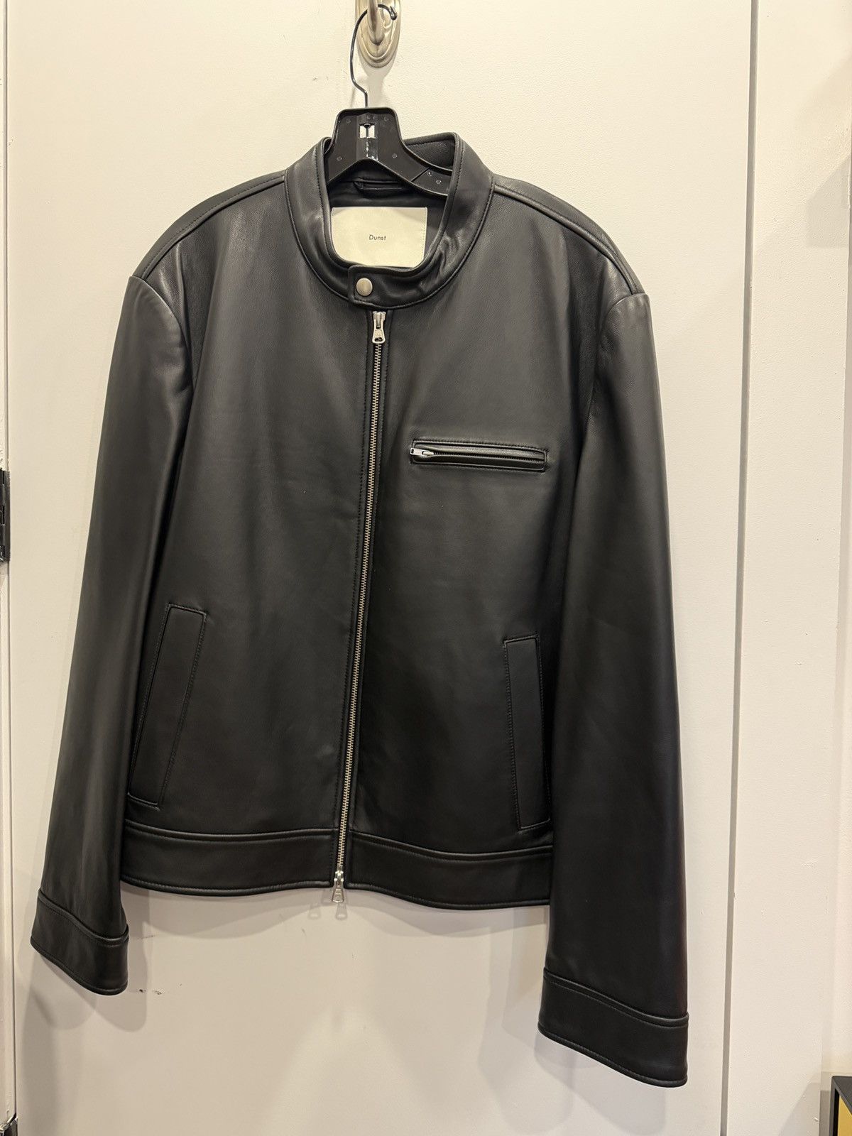 Other Dunst Cafe Racer Leather Jacket Size US XL / EU 56 / 4 - 3 Thumbnail
