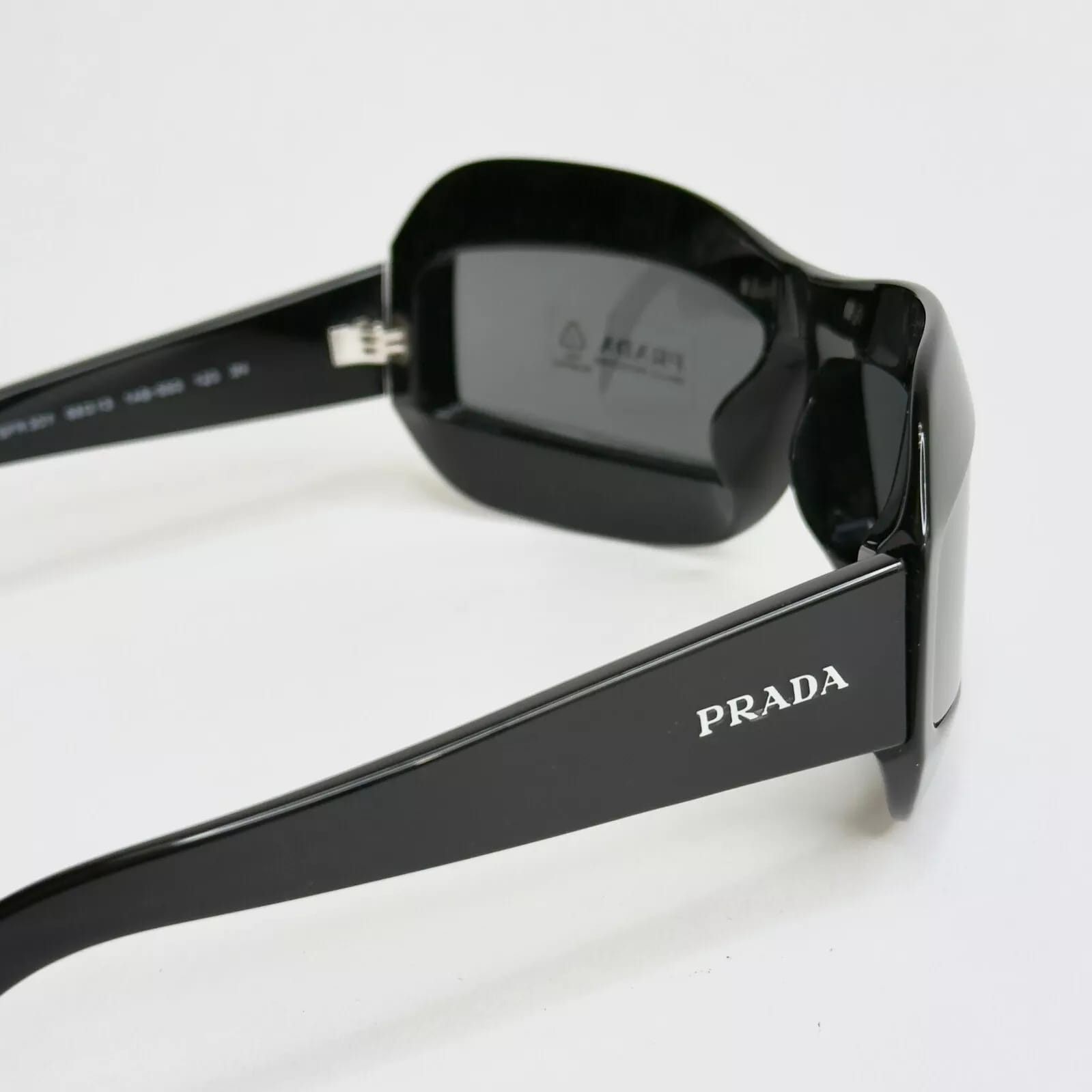 Prada PRADA Futuristic Black Wrap PR30YS 30Y Fashion Sunglasses Size ONE SIZE - 4 Thumbnail