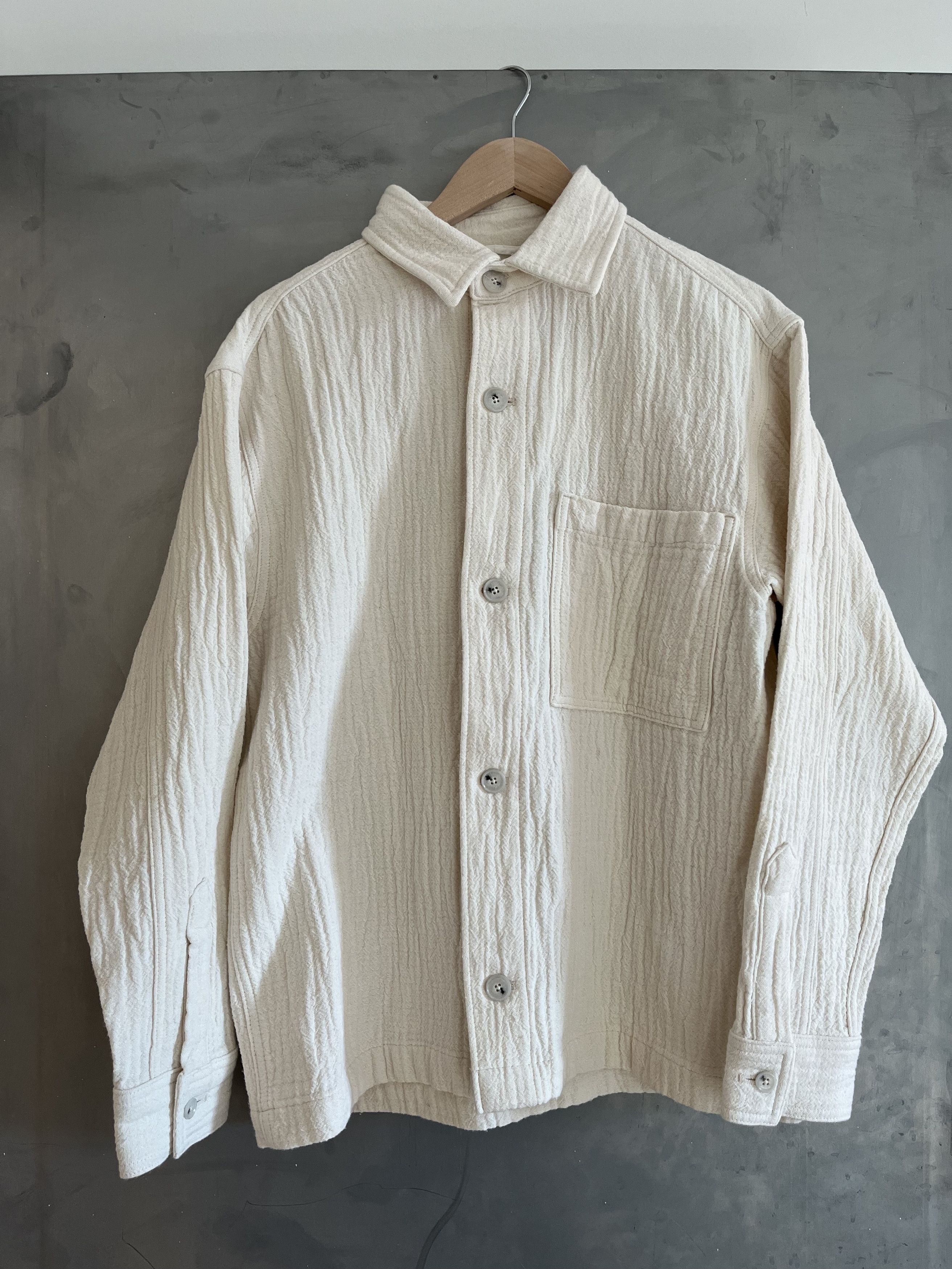 NN07 Adwin Overshirt Off-White Size US S / EU 44-46 / 1 - 1 Thumbnail