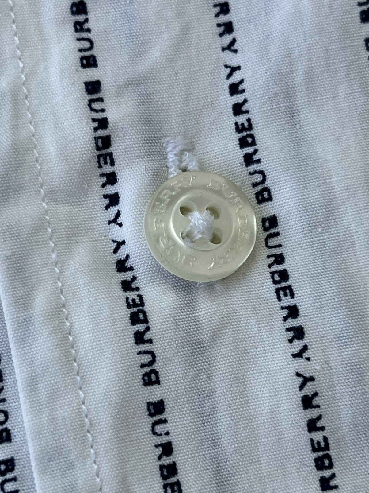 Burberry Vintage Burberry Monogram Shirt Button Ups Nova Check Rare Size US XL / EU 56 / 4 - 4 Thumbnail