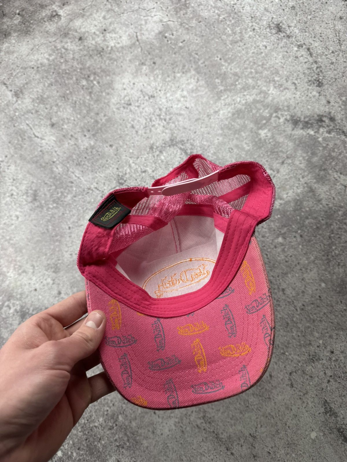 Von Dutch VINTAGE VON DUTCH Y2K PINK FADED RARE CAP 2000s JAPANESSE Size ONE SIZE - 8 Thumbnail