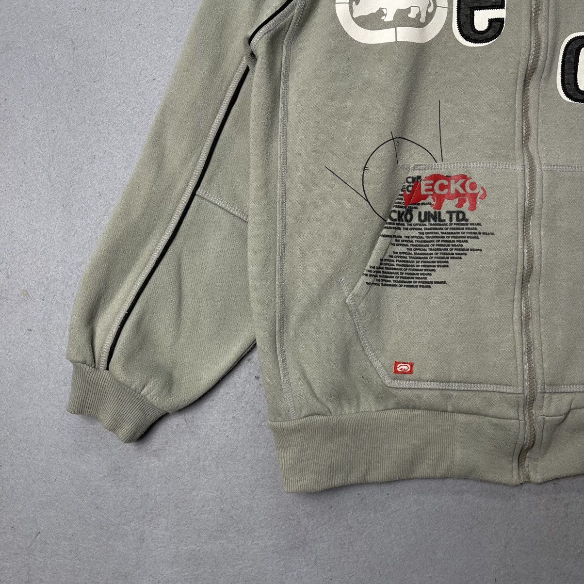 Ecko Unltd. Vintage 2002 Ecko Unlimited Full Zip Hoodie Size US L / EU 52-54 / 3 - 5 Thumbnail