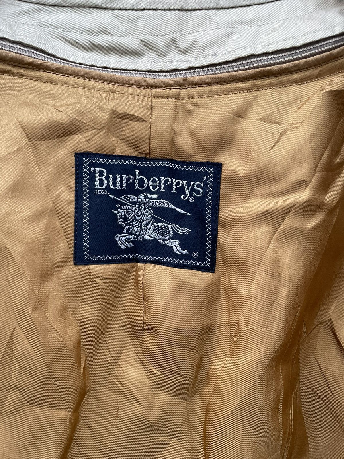 Burberry Prorsum × Vintage Vintage Burberrys Nova Checked Trench Jacket Size US M / EU 48-50 / 2 - 13 Thumbnail